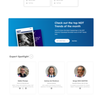 ONSTOP NDT website design