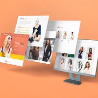 Modeling Portfolio Website Design