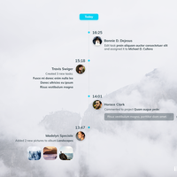 Timline UI Design