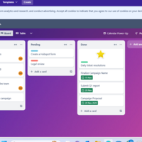 Project Management using Trello