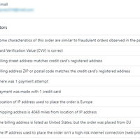 Fraud Detection (Order Verification)