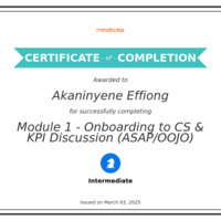 Certification