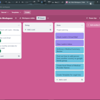 Project / Task Management on Trello 