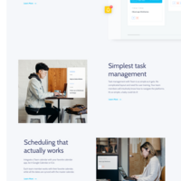 Website Landing Page