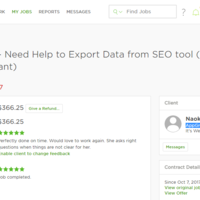 SEO work