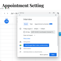 Appointment Scheduling