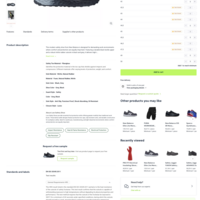 Product page