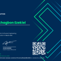 Alx full stack softeare engineering certificate