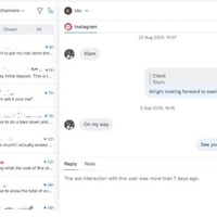Instagram customer support & DM management