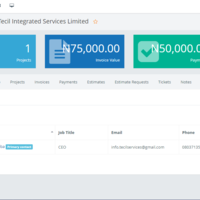 Client Area (Proj Mgt App)