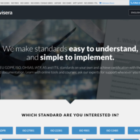 Website for Advisera company
