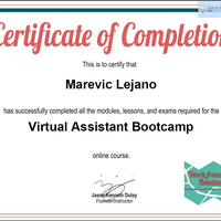 Certification