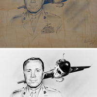 Clean up and enhance old photo