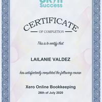Xero Skill Success Certification