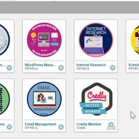 Creedly  Badges I've earned
