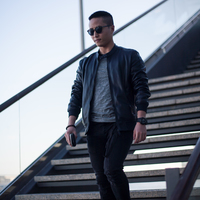 Men Casual - Zara Leather Coat