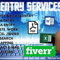 Data Entry ad Data collection 