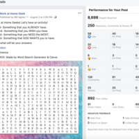 Sample of Engagement Post