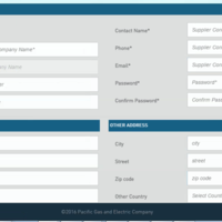 Web portal for vendor and manufacturer in SAP UI5 framework 