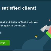 My client's feedback about my service