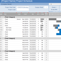 Gantt Chart/Project Timeline