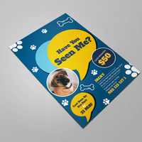 Lost Dog Flyer Design