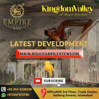 Latest Development in ngdom valley housing sociey