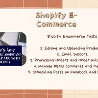 Shopify E-commerce Tasks
