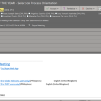 Employee of the Year 2021 Nomination