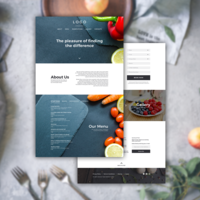 Restaurant Landing Page