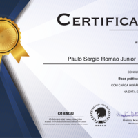 My good pratices certification