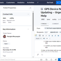 I offered solutions to his problems