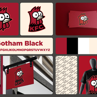 KFC Logo and Brand Identity Concept 