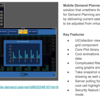 Mobile Demand Planner- iOS