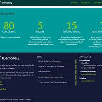 Creative footer