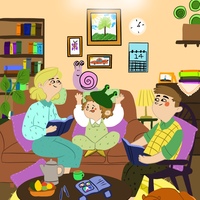 Illustration for book