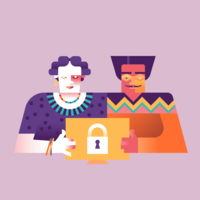 Conceptual Illustration - Data Privacy