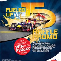 Total Gas Raffle Poster