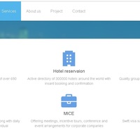 Globus.az website - single page