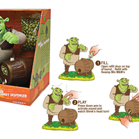 Shrek Toy/Packaging Design with Instructional Illustrations