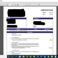 Floorzone Invoice