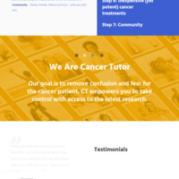 Front-End Developer at Cancer Tutor