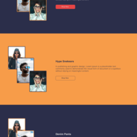 E-commerce Landing Page