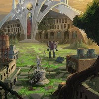 A forsaken library