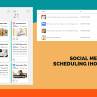 Social Media Management thru hootsuite