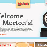 Morton's - For a restaurant