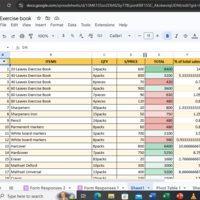 DATA ENTRY OF BOOKSHOP INVENTORY USING EXCEL