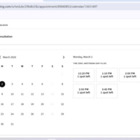 Manage and coordinate appointments using Acuity