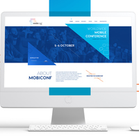 Mobiconf Homepage Design