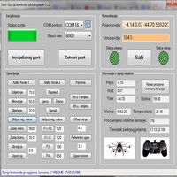 UART GUI to control RC drone